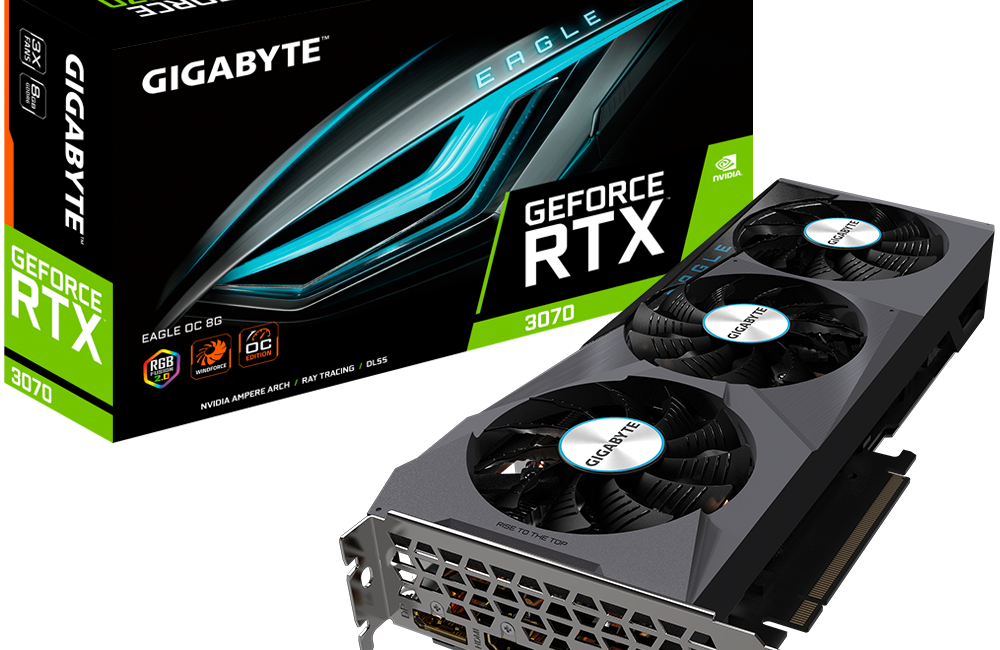 เปิดตัว การ์ดจอเกมมิ่งรุ่นใหม่ล่าสุดจาก Nvidia ในรุ่น GeForce RTX™ 3070 EAGLE OC 8G