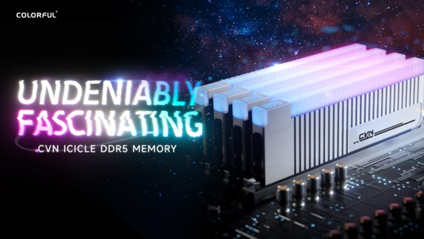 COLORFUL เปิดตัวหน่วยความจำ CVN ICICLE DDR5 สำหรับผู้ชื่นชอบและนักโอเวอร์คล็อก