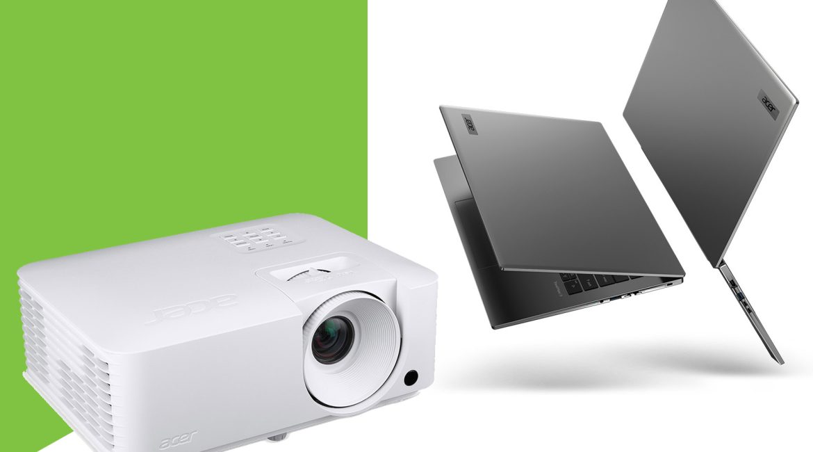 เอเซอร์เผยโฉมแล็ปท็อป Acer TravelMate X14 AI Copilot+ PC และ โปรเจ็กเตอร์ Vero 3 รุ่นใหม่มากับดีไซน์รักษ์โลก